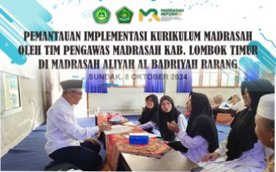 Pemantauan Implementasi Kurikulum Madrasah