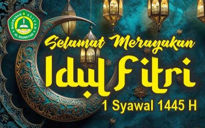 Selamat merayakan Hari Raya Idul Fitri 1445 H